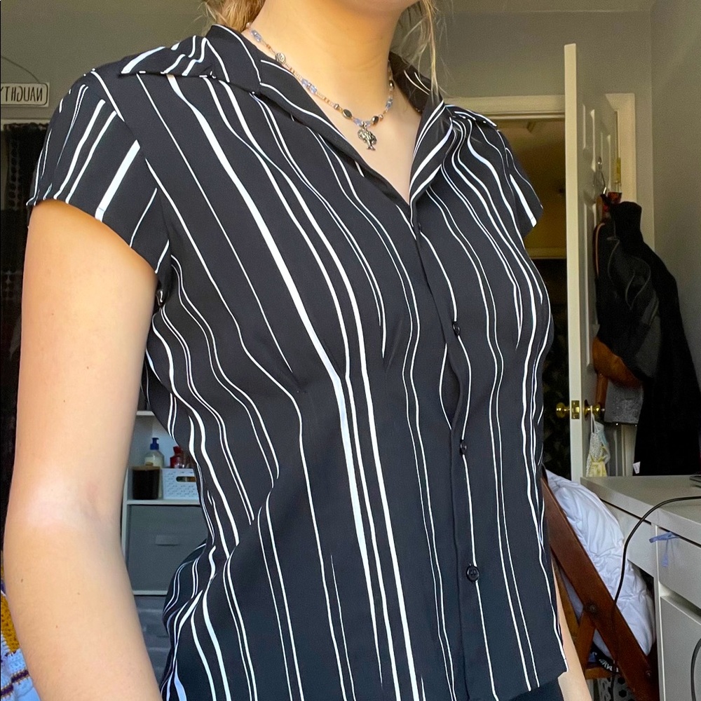 Button Down Blouse